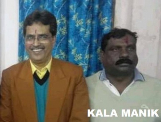 Beloniaâ€™s Terror â€˜KALA Manikâ€™s hobnobbing with new BJP President raise eyebrows across Political circles 